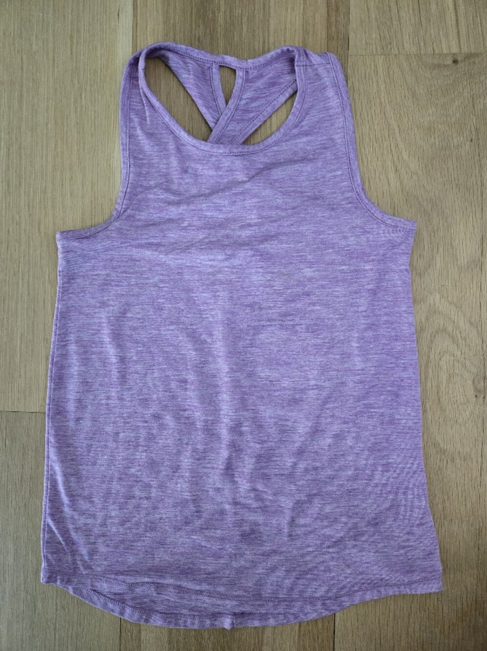 all in motion Lavender Heather Racerback Tank Top